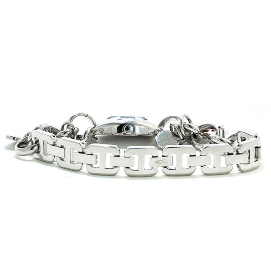 Chronotech Silver Stainless Steel Watch $204.00 Chronotech Luzworld