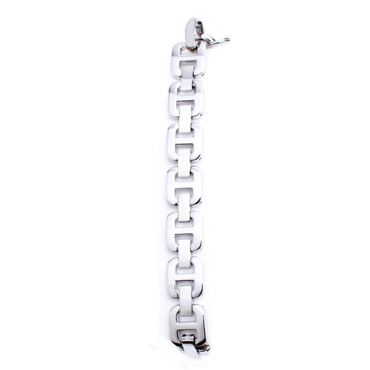 Chronotech Silver Stainless Steel Watch $203.00 Chronotech Luzworld