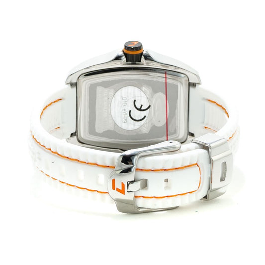 Chronotech White Rubber Watch $172.00 Chronotech Luzworld