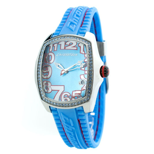 Chronotech Blue Rubber Watch $172.00 Chronotech Luzworld
