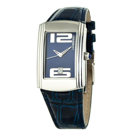 Chronotech Blue Leather Watch $165.00 Chronotech Luzworld
