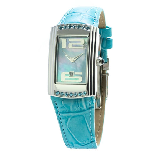 Chronotech Blue Leather Watch $453.00 Chronotech Luzworld
