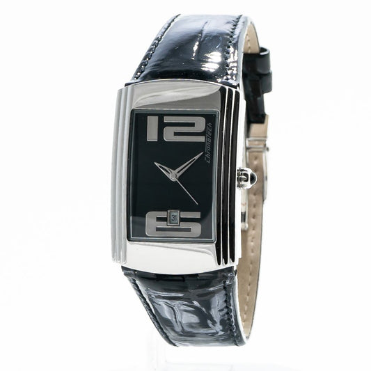 Chronotech Silver Stainless Steel Watch $196.00 Chronotech Luzworld