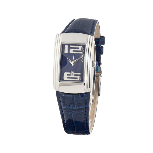 Chronotech Blue Leather Watch $165.00 Chronotech Luzworld