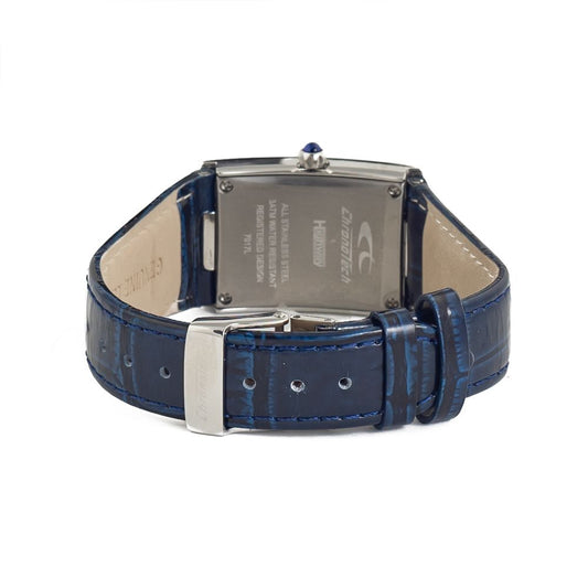 Chronotech Blue Leather Watch $165.00 Chronotech Luzworld