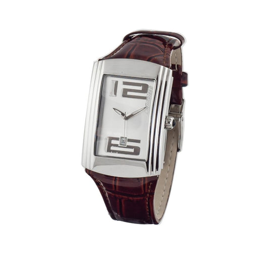 Chronotech Brown Leather Watch $165.00 Chronotech Luzworld