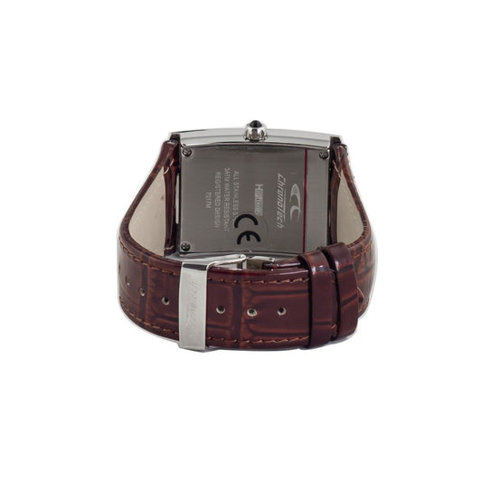 Chronotech Brown Leather Watch $165.00 Chronotech Luzworld