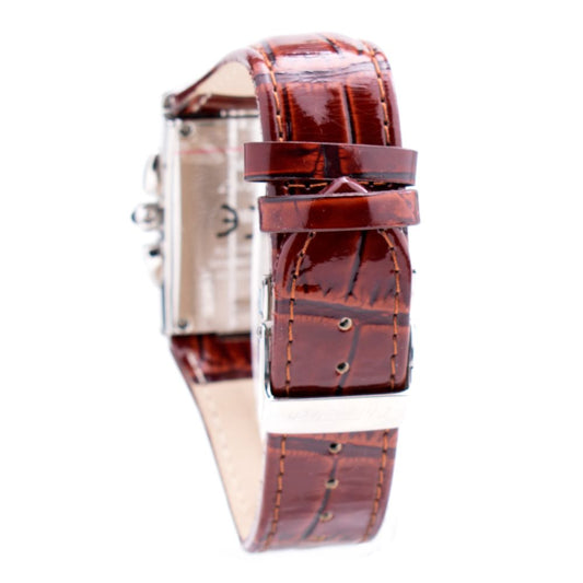 Chronotech Brown Leather Watch $221.00 Chronotech Luzworld