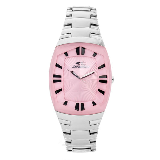 Chronotech Silver Stainless Steel Watch $203.00 Chronotech Luzworld