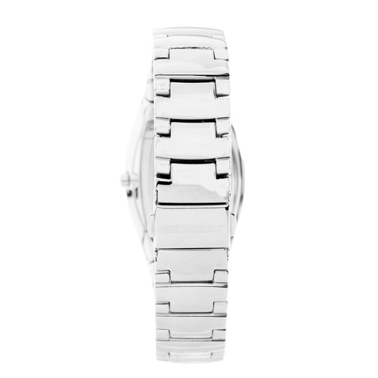 Chronotech Silver Stainless Steel Watch $203.00 Chronotech Luzworld