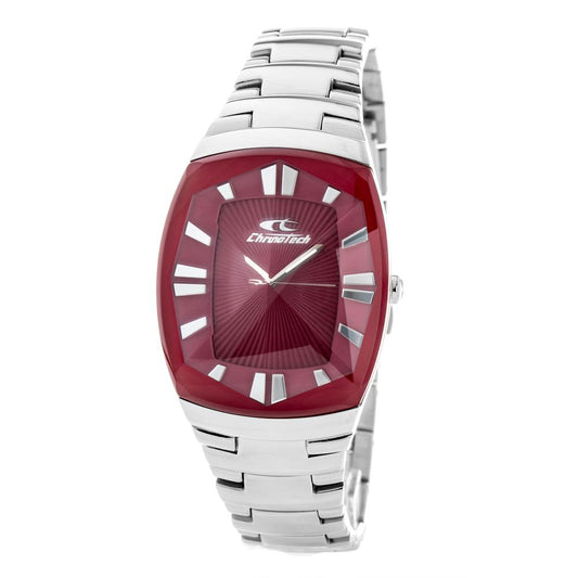 Chronotech Silver Stainless Steel Watch $203.00 Chronotech Luzworld