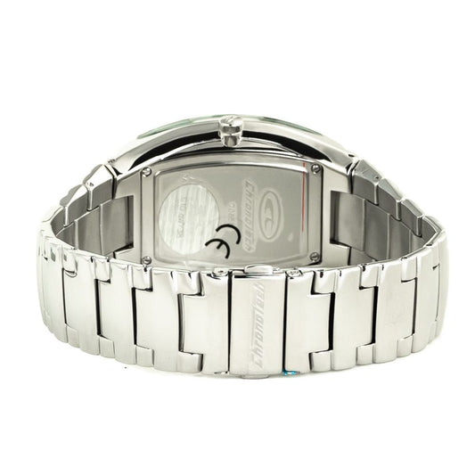 Chronotech Silver Stainless Steel Watch $220.00 Chronotech Luzworld