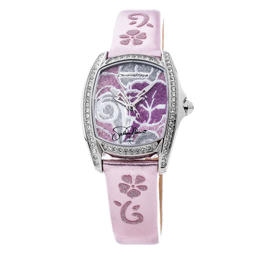 Chronotech Multicolor Leather Watch $172.00 Chronotech Luzworld