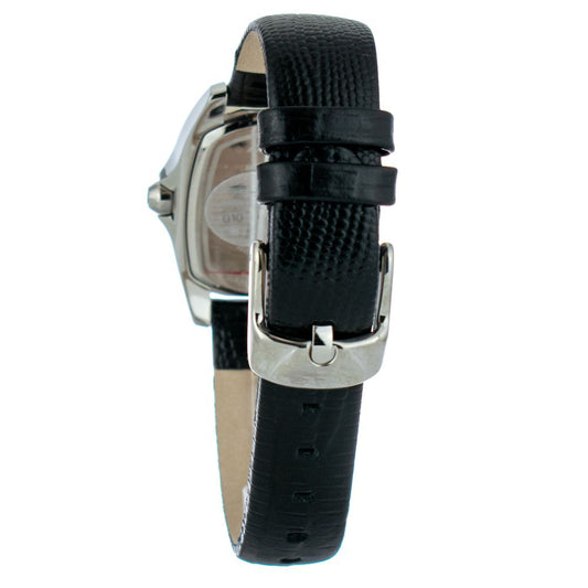 Chronotech Black Leather Watch $154.00 Chronotech Luzworld