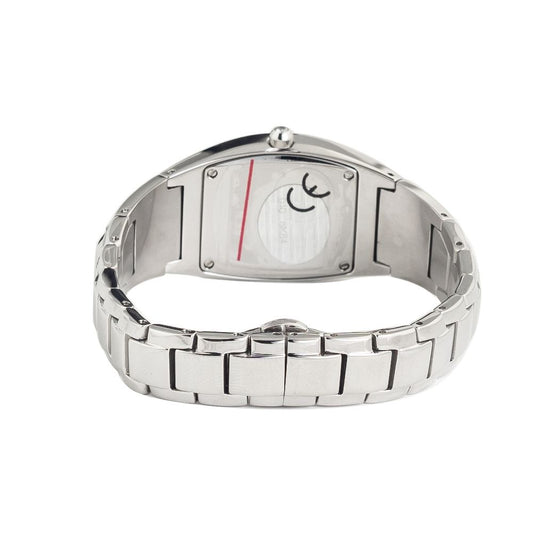Chronotech Silver Stainless Steel Watch $225.00 Chronotech Luzworld