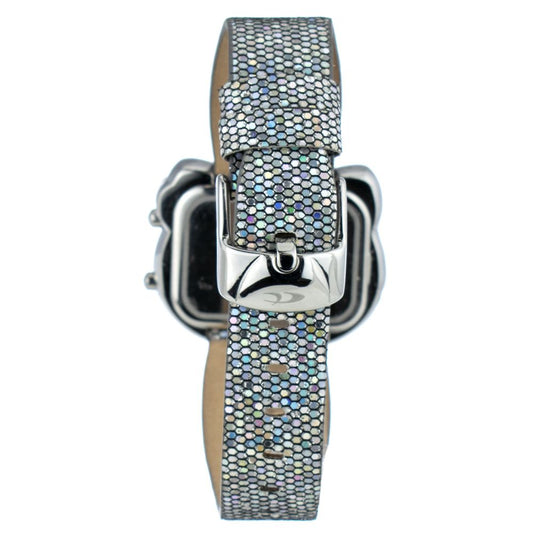 Chronotech Silver Leather Watch $165.00 Chronotech Luzworld