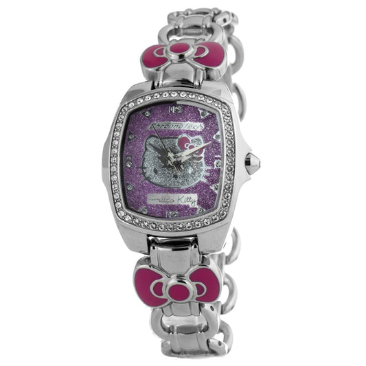 Chronotech Silver Stainless Steel Watch $165.00 Chronotech Luzworld