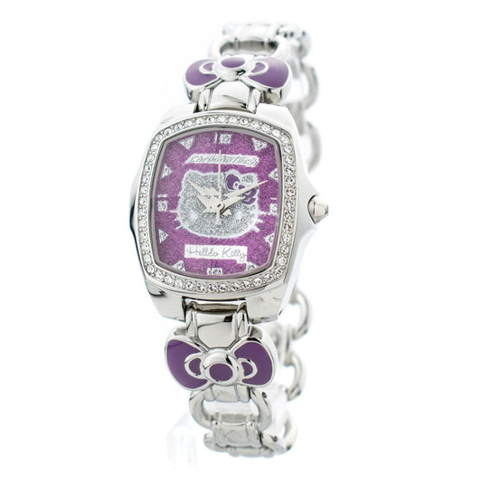 Chronotech Silver Stainless Steel Watch $187.00 Chronotech Luzworld