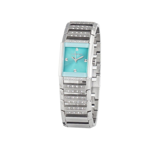 Chronotech Silver Stainless Steel Watch $164.00 Chronotech Luzworld