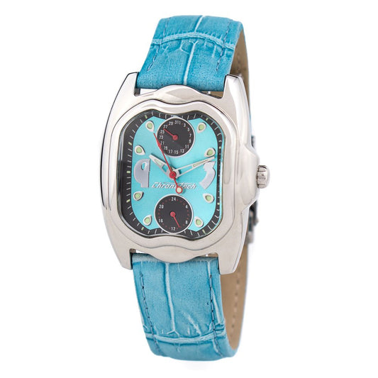 Chronotech Blue Leather Watch $165.00 Chronotech Luzworld