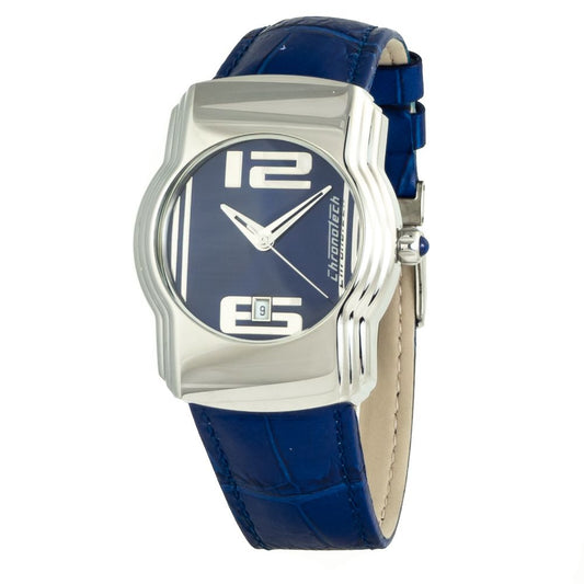 Chronotech Blue Leather Watch $165.00 Chronotech Luzworld