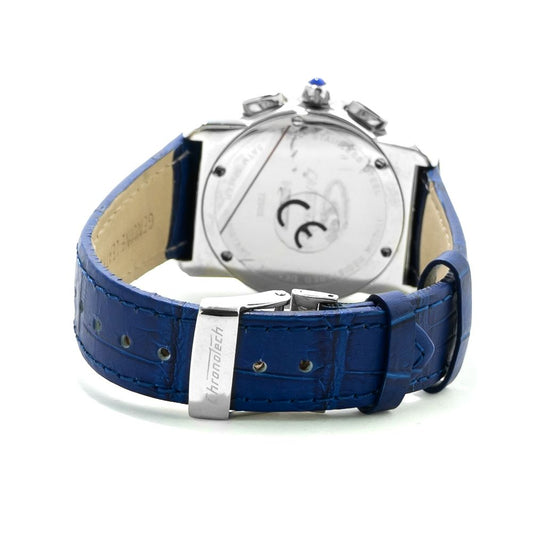 Chronotech Blue Leather Watch $188.00 Chronotech Luzworld