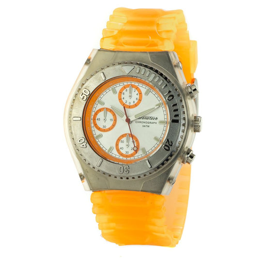 Chronotech Orange Rubber Watch $210.00 Chronotech Luzworld