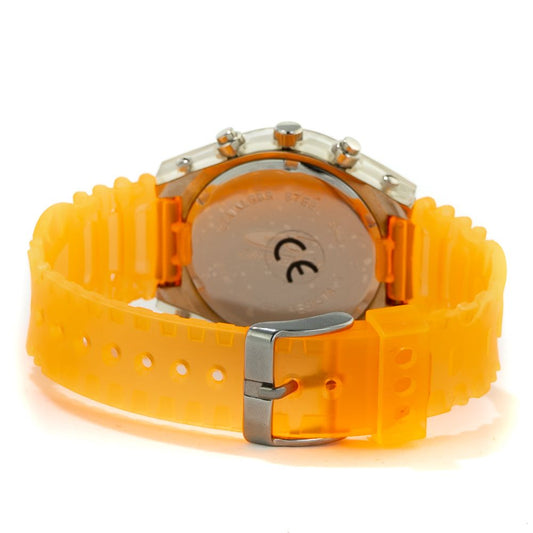 Chronotech Orange Rubber Watch $210.00 Chronotech Luzworld
