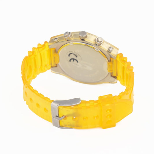 Chronotech Yellow Rubber Watch $150.00 Chronotech Luzworld