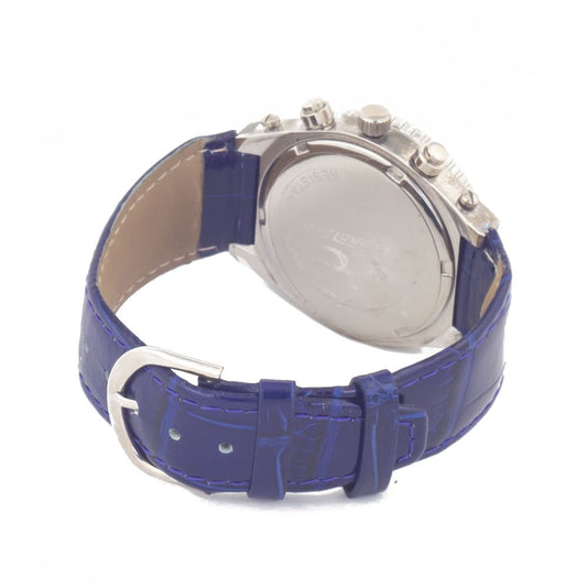 Chronotech Blue Leather Watch $154.00 Chronotech Luzworld