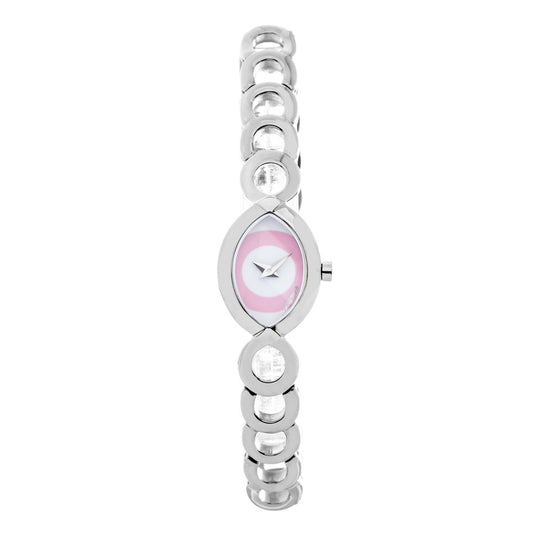 Chronotech Silver Stainless Steel Watch $149.00 Chronotech Luzworld