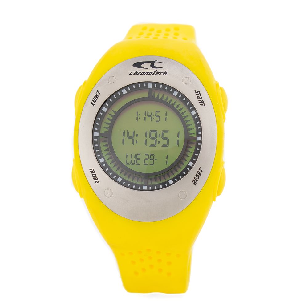 Chronotech Yellow Rubber Watch $138.00 Chronotech Luzworld