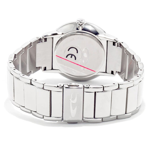 Chronotech Silver Stainless Steel Watch $158.00 Chronotech Luzworld