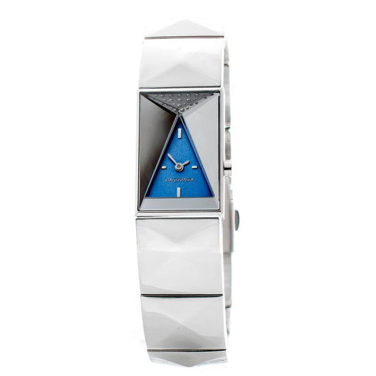 Chronotech Silver Stainless Steel Watch $170.00 Chronotech Luzworld