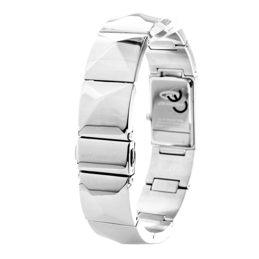 Chronotech Silver Stainless Steel Watch $170.00 Chronotech Luzworld