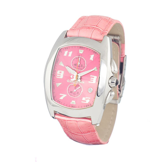 Chronotech Silver Stainless Steel Watch $180.00 Chronotech Luzworld