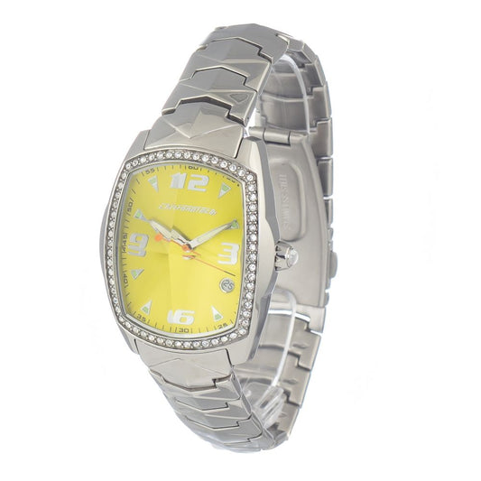 Chronotech Silver Stainless Steel Watch $186.00 Chronotech Luzworld