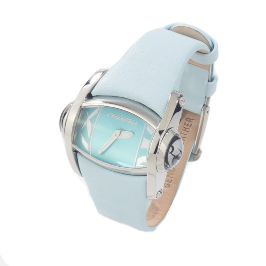 Chronotech Blue Leather Watch $173.00 Chronotech Luzworld