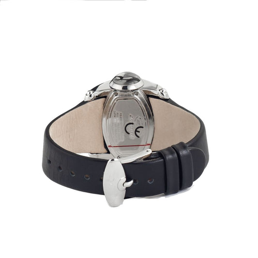 Chronotech Black Leather Watch $188.00 Chronotech Luzworld