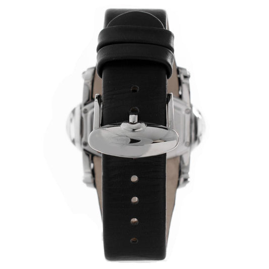 Chronotech Black Leather Watch $182.00 Chronotech Luzworld