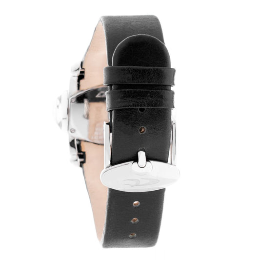 Chronotech Black Leather Watch $181.00 Chronotech Luzworld
