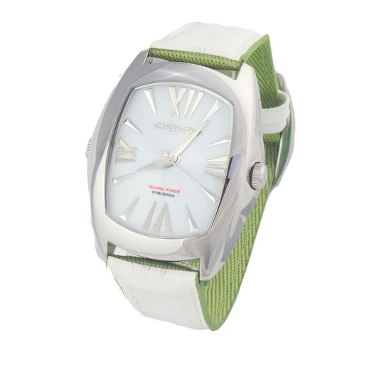 Chronotech Green Leather Watch $187.00 Chronotech Luzworld