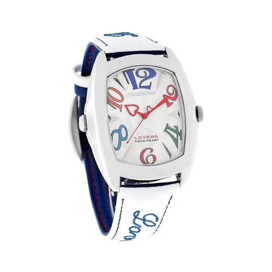 Chronotech Blue Leather Watch $201.00 Chronotech Luzworld