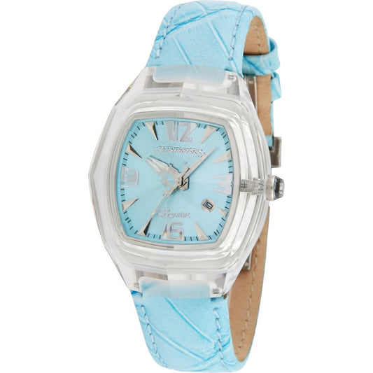 Chronotech Blue Leather Watch $485.00 Chronotech Luzworld