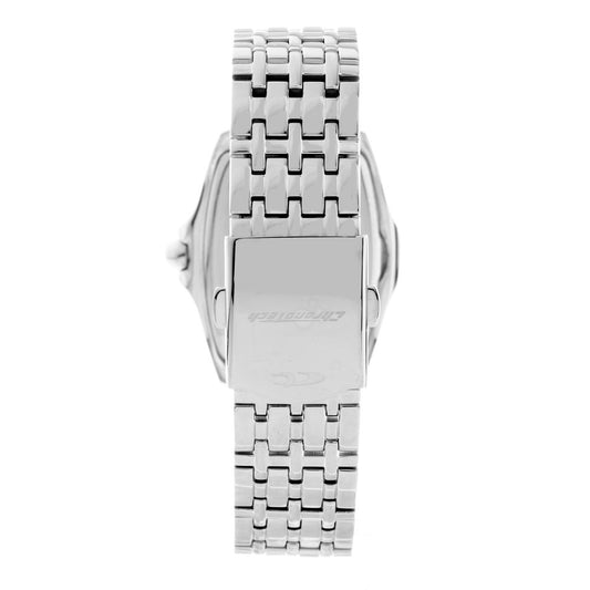 Chronotech Silver Stainless Steel Watch $190.00 Chronotech Luzworld