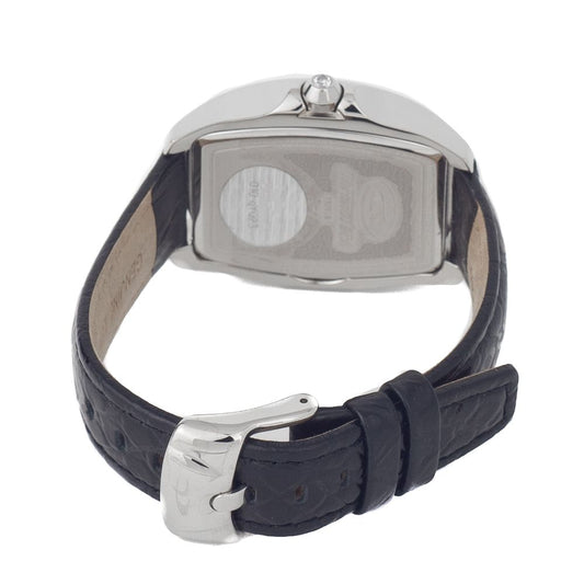 Chronotech Black Leather Watch $172.00 Chronotech Luzworld