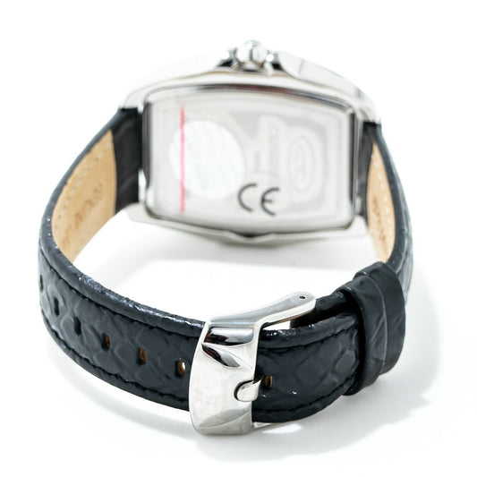 Chronotech Black Leather Watch $172.00 Chronotech Luzworld
