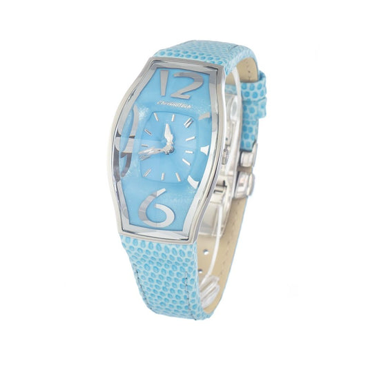 Chronotech Blue Leather Watch $210.00 Chronotech Luzworld