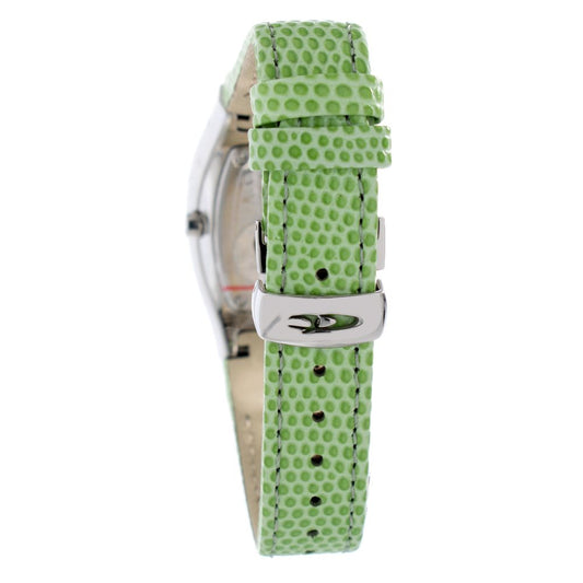 Chronotech Green Leather Watch $210.00 Chronotech Luzworld