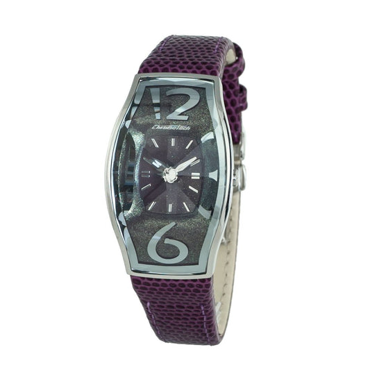 Chronotech Purple Leather Watch $210.00 Chronotech Luzworld